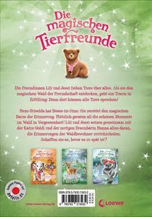 Daisy Meadows: Die magischen Tierfreunde (Band 18) - Hanna Honigherz und der Baum der Erinnerung, Buch