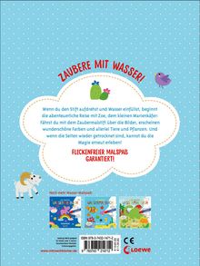 Das magische Wassermalbuch - In der Natur, Buch