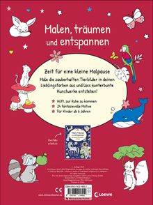 Malen, träumen und entspannen - Die schönsten Tierbilder für Kinder, Buch