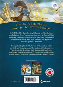 Katrina Charman: Der letzte Feuerfalke und der goldene Tempel (Band 9), Buch