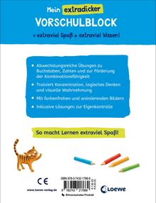 Mein extradicker Vorschulblock, Buch