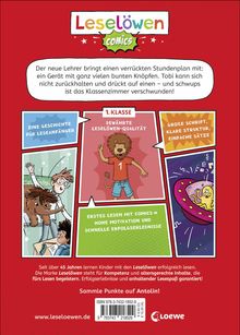 Michael Petrowitz: Leselöwen Comics 1. Klasse - Der magische Stundenplan, Buch