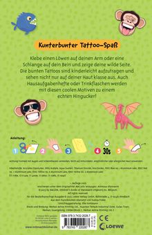 Meine schönsten Kindertattoos - Wilde Tiere, Buch