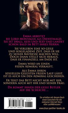 Helen Carter: Die Hure des Admirals | Erotischer Roman, Buch