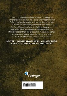 Suzanne Collins: Gregor 4. Gregor und der Fluch des Unterlandes, Buch