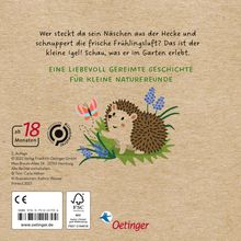 Carla Häfner: Meine Gartenfreunde. Der kleine Igel, Buch