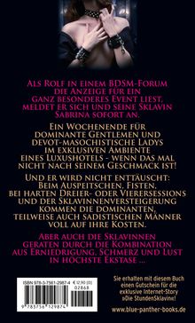 Amalia Wedekind: Der Club der Meister und Ihrer Sklavinnen | Erotischer SM-Roman, Buch