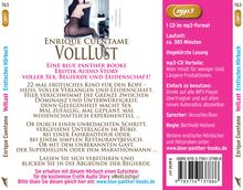 Enrique Cuentame: Cuentame: VollLust | 22 geile heiße erot. Geschichten/MP3-CD, Diverse