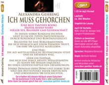 Alexandra Gehring: Ich muss gehorchen | 7 geile heiße erotische SM-Geschichten | Erotik SM-Audio Story | Erotisches SM-Hörbuch MP3CD, MP3-CD