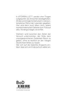 Torsten Anspach: Atemballett, Buch