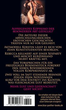 Text: "Aufregendes Kopfkino der besonderen Art gefällig?" Bild zeigt eine Frau in erotischer Kleidung.