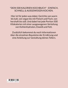 Kim Winkler: Dein 500 Kalorien Kochbuch, Buch