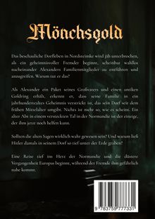 Richard Burg: Mönchsgold, Buch