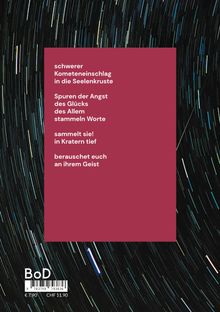 Anja Rabsilber-Staudenmeyer: Kometenrauschen, Buch