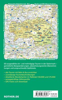 „60 ausgewählte ein- und mehrtägige Touren in der Steiermark“ steht auf einer Landkarte von Österreich.