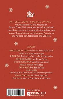 WeihnachtsFriedensGeschichten, Buch