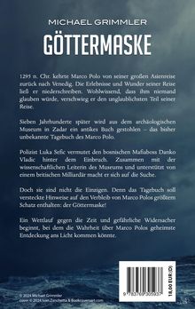 Michael Grimmler: Göttermaske, Buch