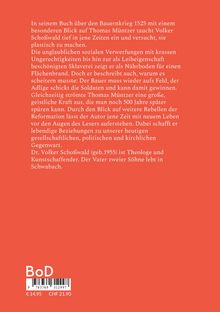 Volker Schoßwald: Bauernkrieg, Thomas Müntzer und Rebellen der Reformation, Buch