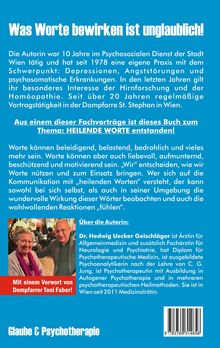 Hedwig Uecker-Geischläger: Heilende Worte, Buch