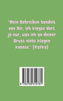 Franz Kafka: Brief an den Vater, Buch