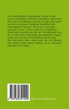 Renier-Fréduman Mundil: Uhlenspiegel bei den Schildbürgern, Buch