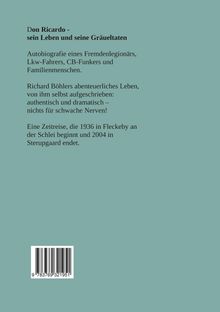 Richard Wolfgang Hermann Böhler: Don Ricardo, Buch