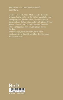 Christian Alois Kolbenschlag: Mein Name ist: Doof. Doktor Doof!, Buch