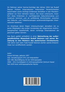 Roland Schrapp: Astrologische Betrachtungen zur Reinkarnation, zum Todeshoroskop und zur Wesenheit Rudolf Steiners, Buch