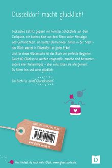 Annette Kanis: Glücksorte in Düsseldorf, Buch