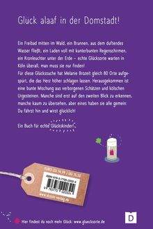 Melanie Brozeit: Glücksorte in Köln, Buch