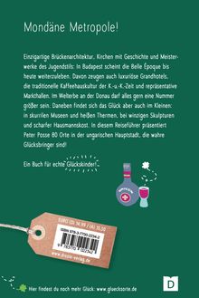 Peter Posse: Glücksorte in Budapest, Buch