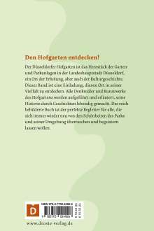 Dietmar Schönhoff: Der Hofgarten in Düsseldorf, Buch
