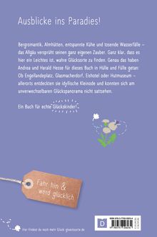 Andrea Hesse: Glücksorte im Allgäu, Buch