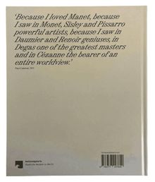„Because I loved Manet [...] bearer of an entire worldview.“ Paul Cassirer, 1911. Unten Logo der Nationalgalerie Berlin.
