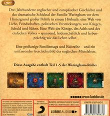 Rebecca Gablé: Die Waringham-Saga - Teil 1-Teil 5, 10 MP3-CDs