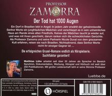 Professor Zamorra: Professor Zamorra (Folge 3) Der Tod hat 1000 Augen, CD