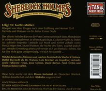 Sir Arthur Conan Doyle: Sherlock Holmes - Folge 59, CD