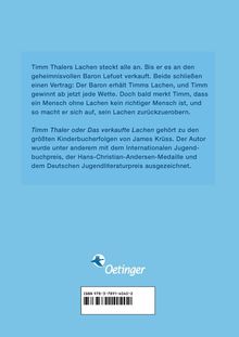 James Krüss: Krüss: Timm Thaler / verkaufte Lachen, Buch