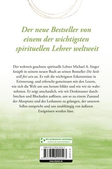 Michael A. Singer: Lebe unbeschwert, Buch