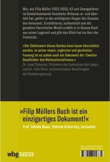 Filip Müller: Sonderbehandlung, Buch