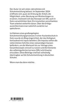 Text über Schulentwicklung in Kairo und SRL-Konzept. Erwähnt Blog, Teamarbeit und Übertragbarkeit auf deutsche Schulen.