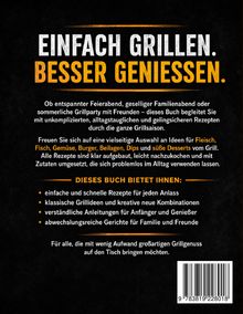 "Einfach grillen. Besser genießen." - Klare Struktur, vielfältige Rezepte mit Zutaten für Grillgerichte. Barcodes finden am unteren Ende.