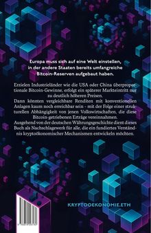 Der Text beschreibt geopolitische Folgen von Bitcoin-Reserven. Hintergrund: bunte, geometrische Würfelstruktur.