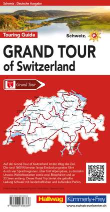 Roland Baumgartner: Grand Tour of Switzerland Touring Guide Deutsch, Buch