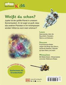 memo Kids. Weltraum, Buch