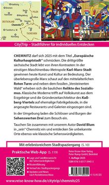 David Blum: Reise Know-How CityTrip Chemnitz, Buch