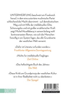 Michel Houellebecq: Unterwerfung, Buch