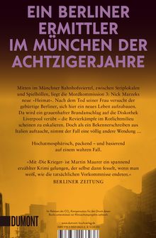 Martin Maurer: Die Krieger, Buch