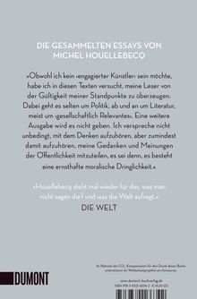 Michel Houellebecq: Interventionen 1992-2020, Buch