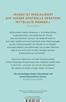 Richard Russo: Mittelalte Männer, Buch